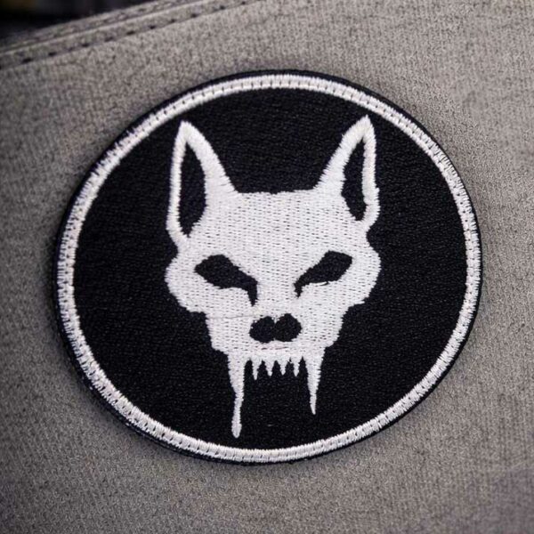 Teufels Hunde Patch groß